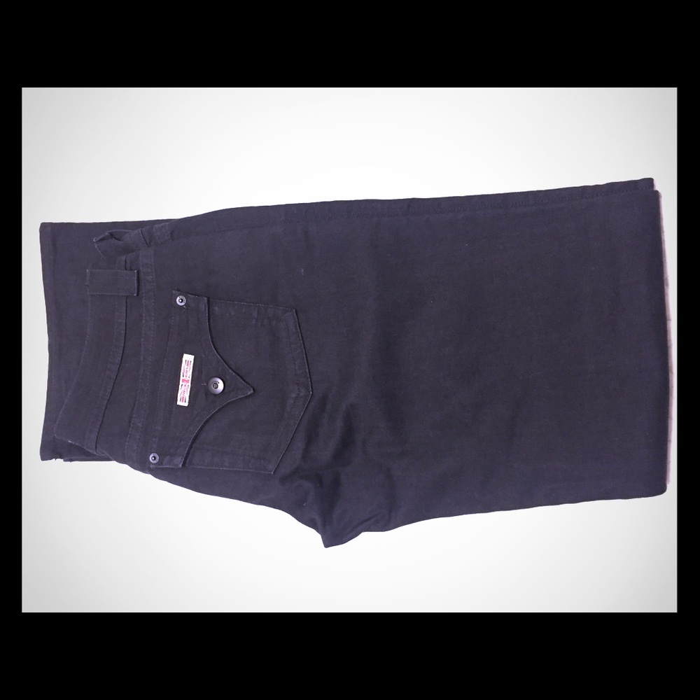 Hudson black skinny jeans, size 30